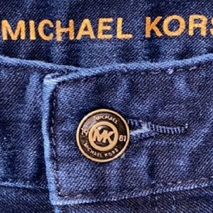 Michael Kors Dark Wash Straight Leg Jean